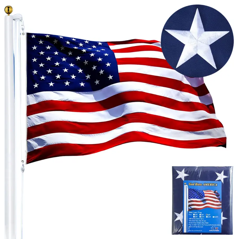 3' X 5' Heavy Duty American Flag 1