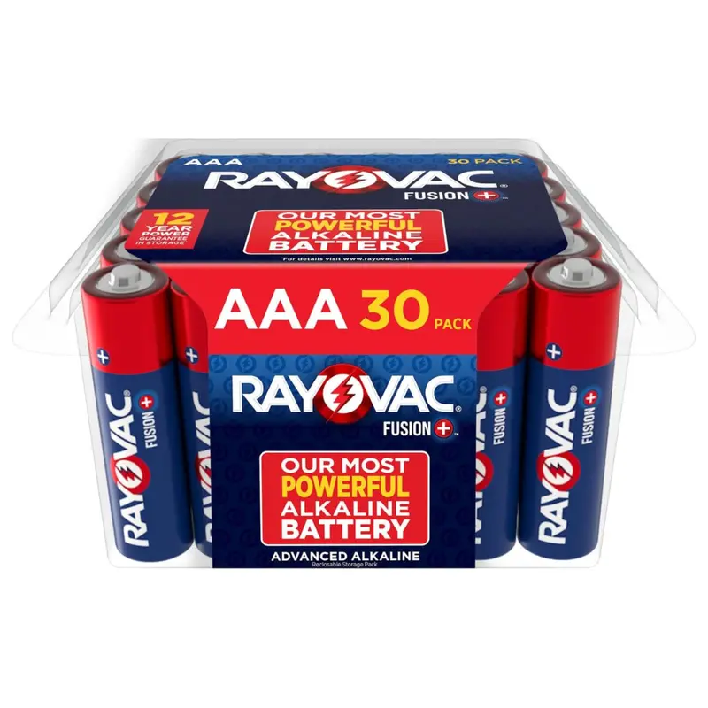 30-Count Rayovac Fusion Aaa Batteries 1