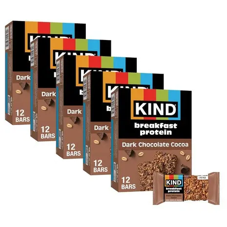 30 Dark Chocolate Cocoa Protein Bars 1