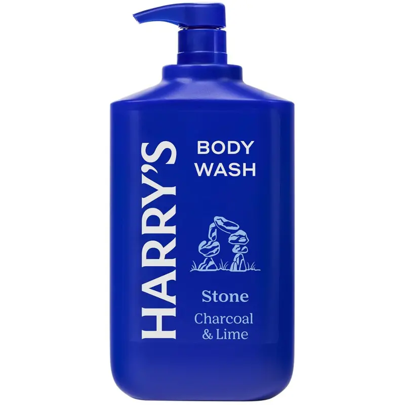 30 Fl Oz Harry's Men's Body Wash (Stone Charcoal & Lime) 1