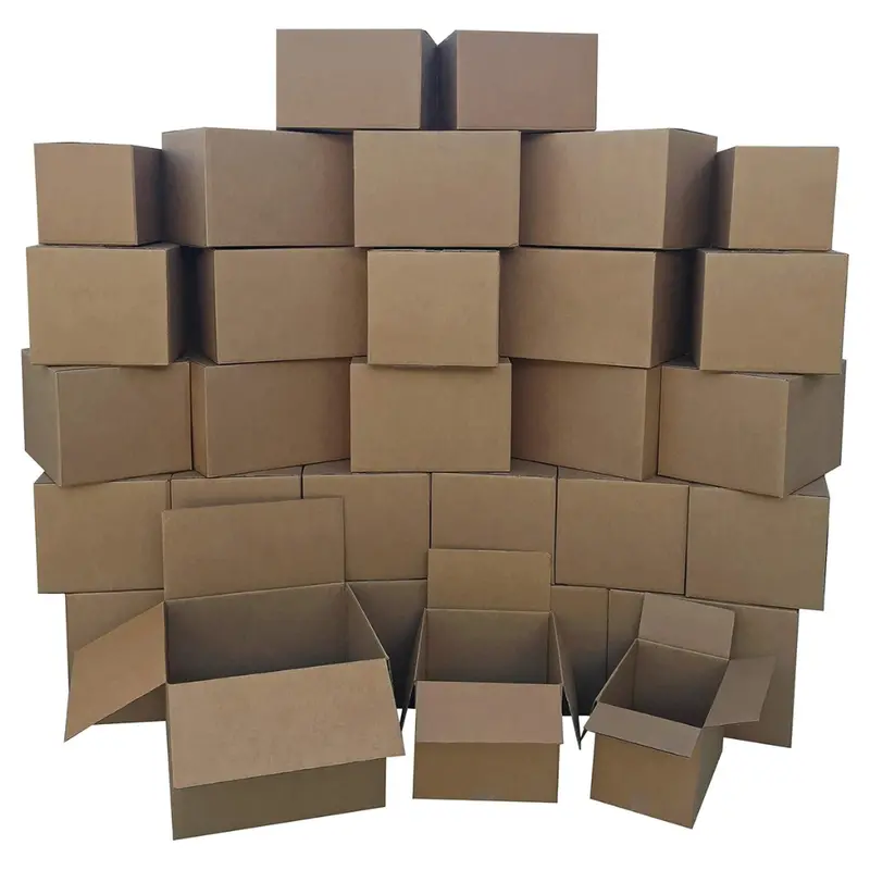 30-Pack Amazon Basics Cardboard Moving Boxes 1
