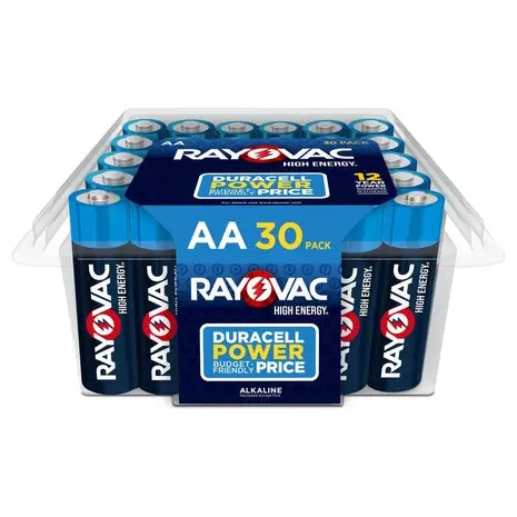 30 Rayovac Aa Batteries 1