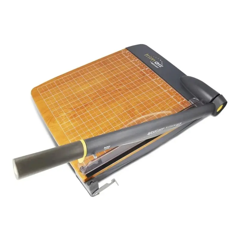 30 Sheet 12" Trimair Wood Guillotine Paper Cutter & Paper Trimmer 1