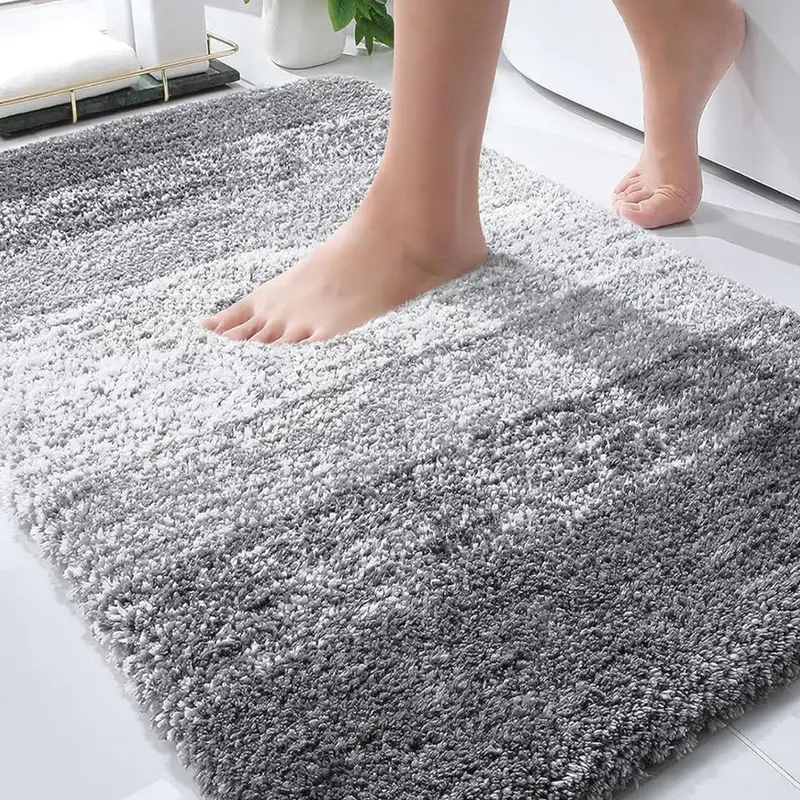 30" X 20" Non-Slip Plush Shaggy Luxury Mat 1