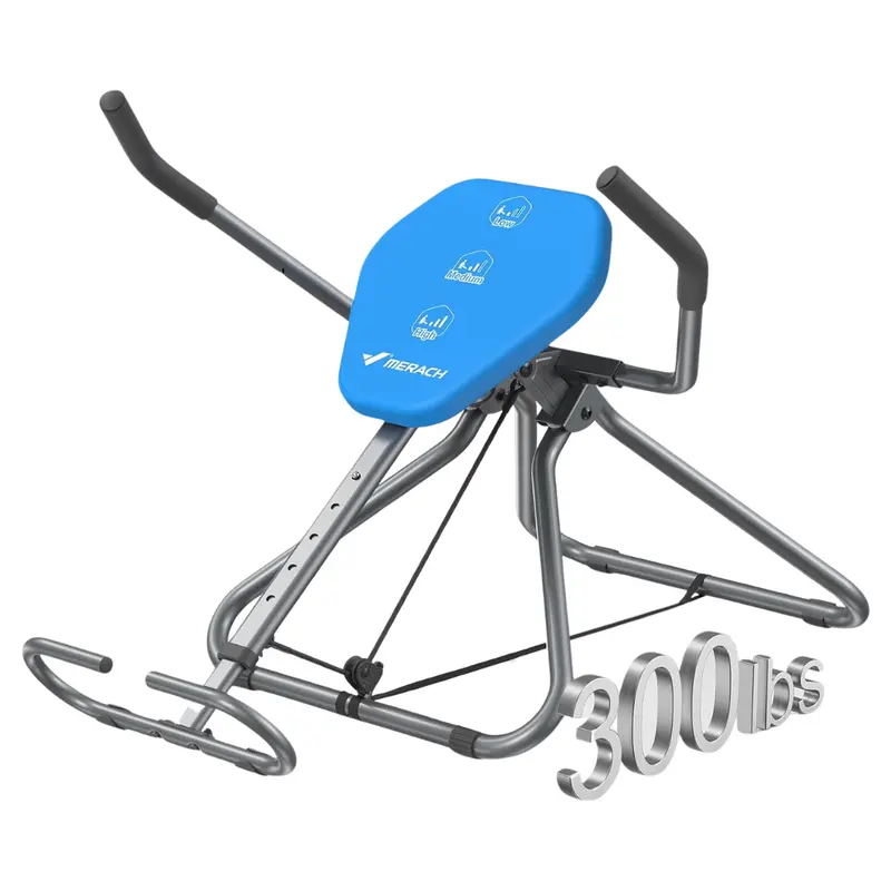 300 Lbs All In One Easy Setup & Foldable Ab Trainer (2 Colors) 1