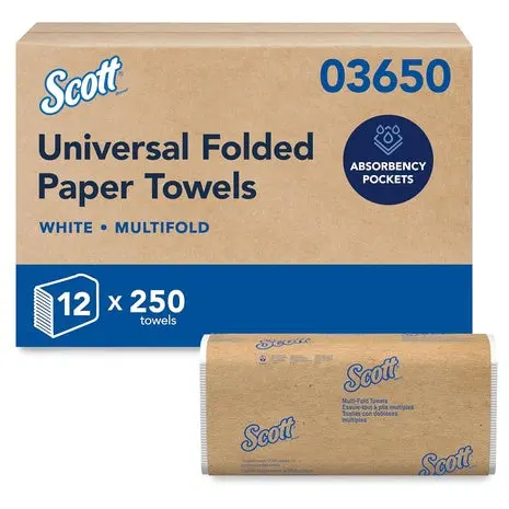 3000 Scott Professional Universal Multifold Paper Towels 1