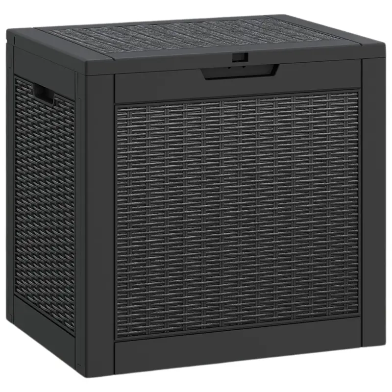 31 Gallon Waterproof Storage Resin Deck Box With Lockable Lid 1