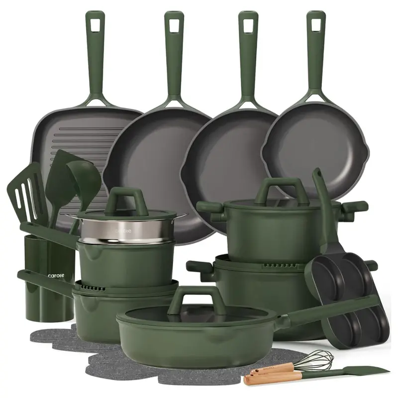 31-Piece Carote Nonstick Induction Cookware Set 1