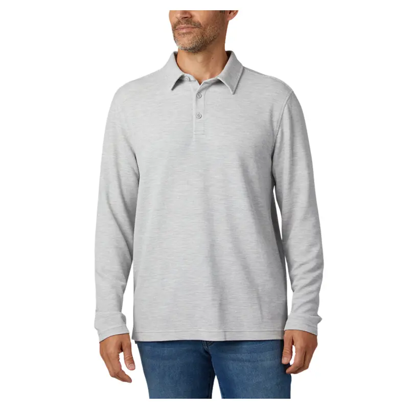 32 Degrees Men's Everyday Comfort Long Sleeve Polo 1