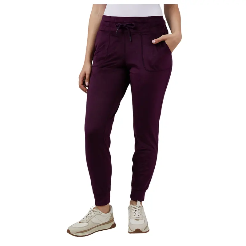32 Degrees Women's Soft Velour Jogger 1