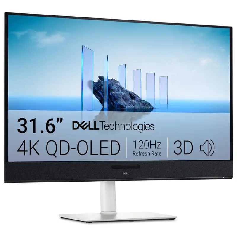 32" Dell 32 Plus S3225qc 4K Uhd 120Hz 0.3Ms Qd-Oled Freesync Monitor 1