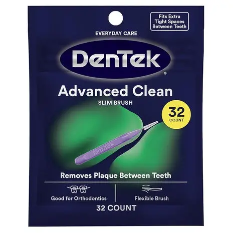 32 Dentek Advanced Clean Slim Interdental Brushes 1