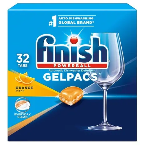 32 Finish Dishwasher Detergent Gelpacs 1