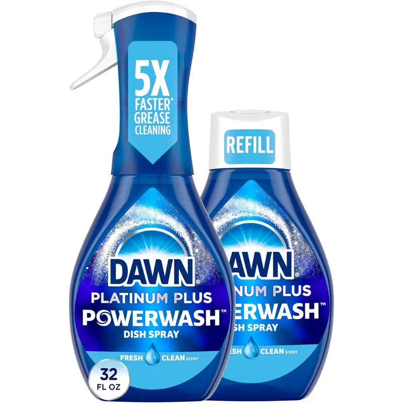 32 Fl Oz Dawn Powerwash Dishwashing Liquid (1 Starter Kit + 1 Refill) 1