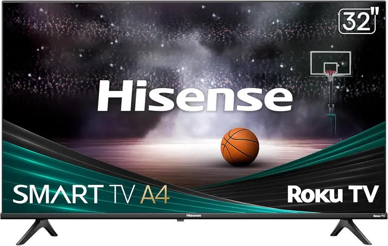 32" Hisense Class A4 Series 720P Smart Led Roku Hdtv 1