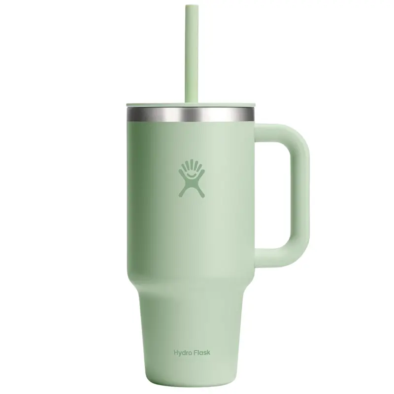 32 Oz Hydro Flask Travel Tumbler With Handle Lid And Straw 1