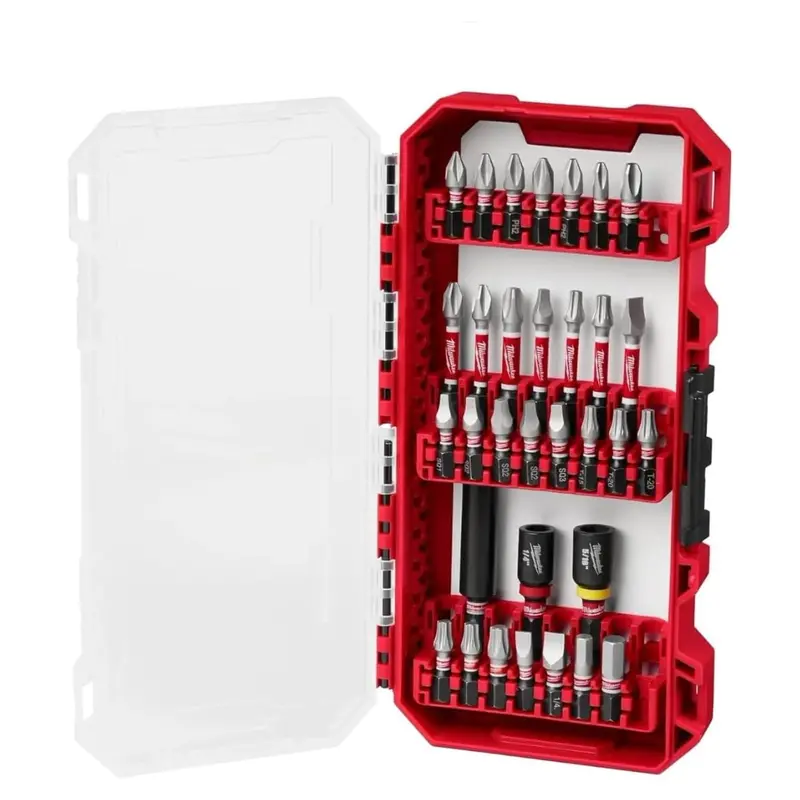32-Piece Milwaukee Heavy Duty Impact Driver Bit Set 1
