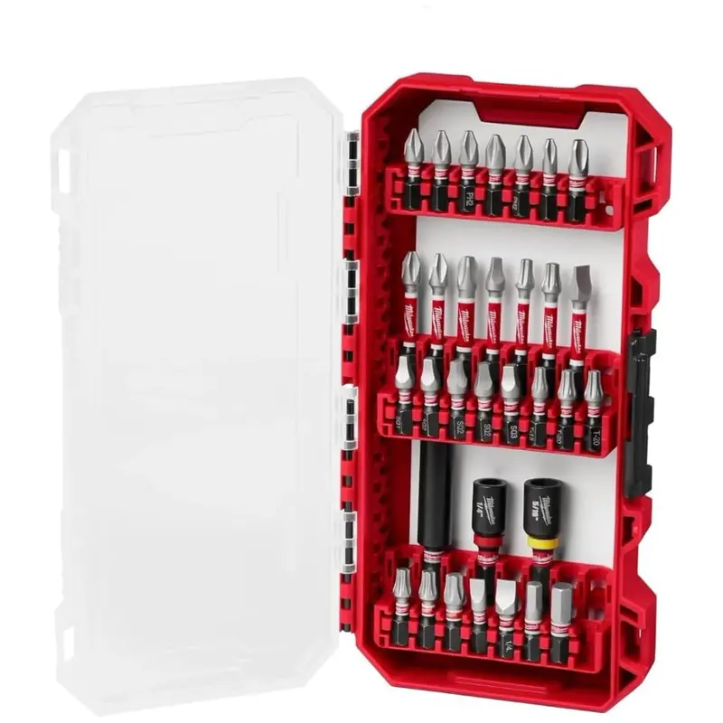 32-Piece Milwaukee Heavy Duty Impact Driver Bit Set 1