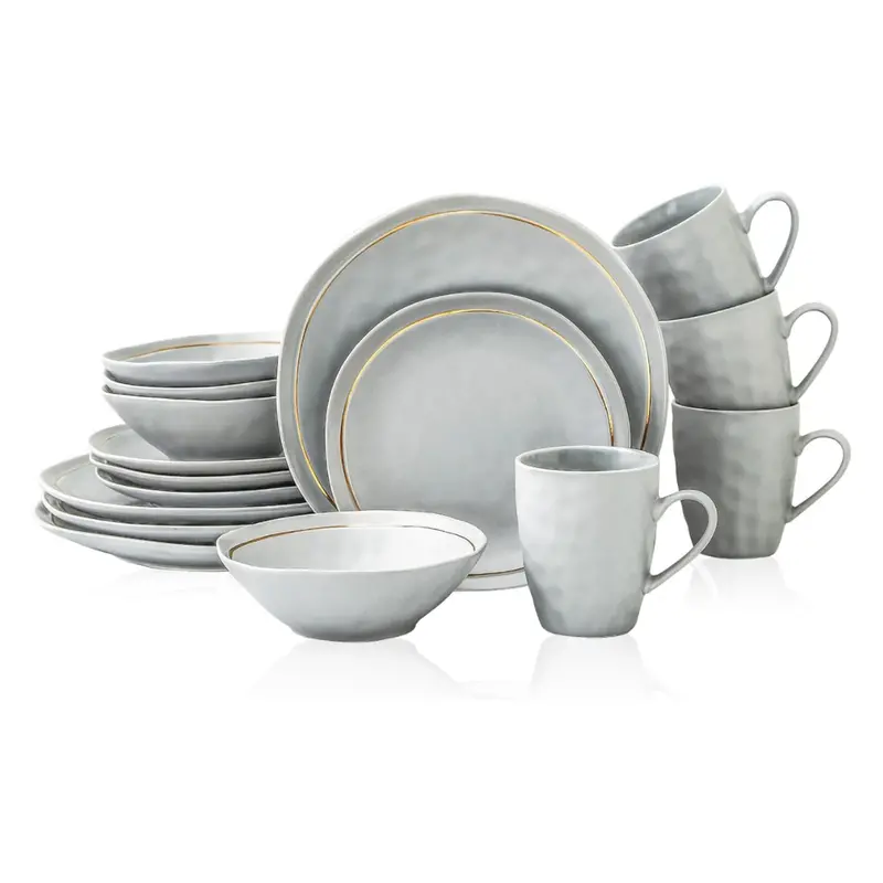 32-Piece Stone Lain Clara Porcelain Dinnerware Set 1