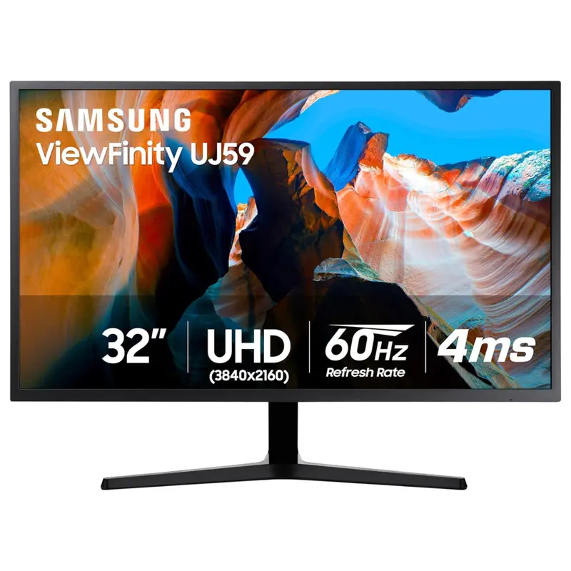 32" Samsung Viewfinity Uj59 4K Uhd 4Ms Va Freesync Monitor 1