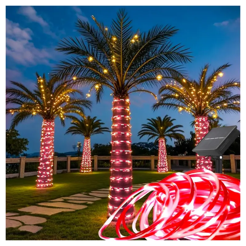 33' Led Solar Waterproof Rope Lights 1