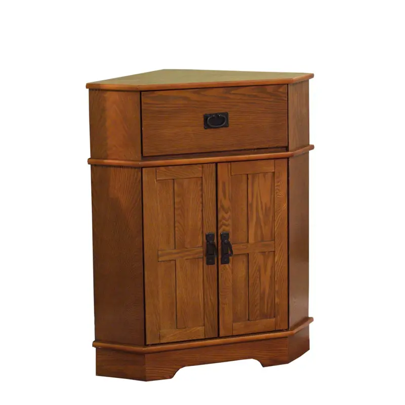 34'' H Gulley 2 Door Corner Accent Cabinet 1