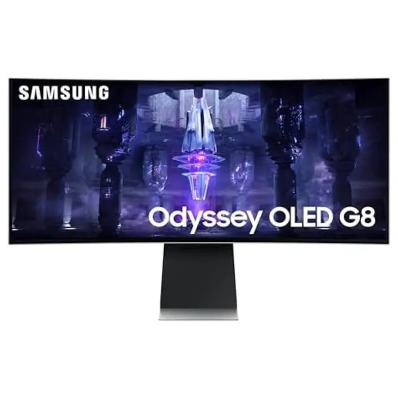 34" Samsung Odyssey G85sb Series Wqhd 175Hz 0.1Ms Hdr Oled Freesync Monitor 1