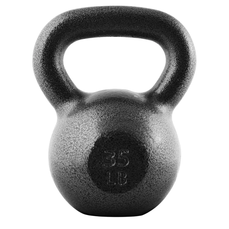 35-Lbs Cap Barbell Cast Iron Kettlebell 1