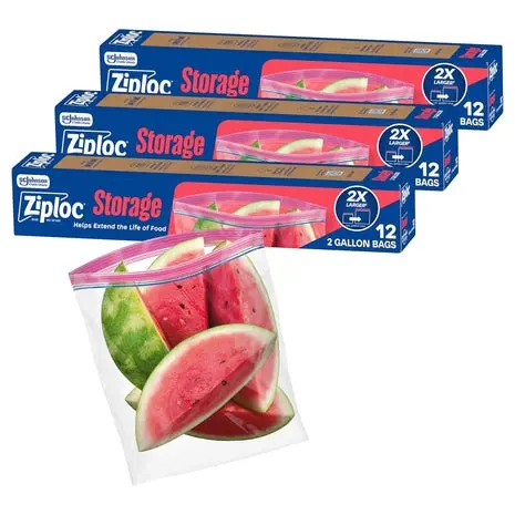 36 2 Gallon Food Storage Bags 1