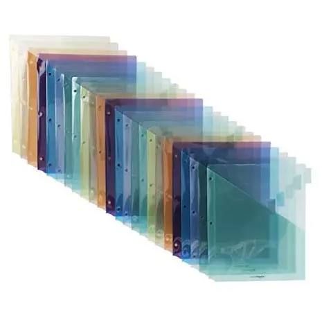 36 Amazon Basics Two Pocket Tab Dividers For 3 Ring Binder 1