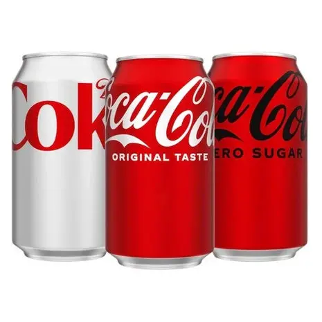 36 Cans Coke Zero Sugar, Diet Coke, Sprite, Ginger Ale, Sunkist & More 1