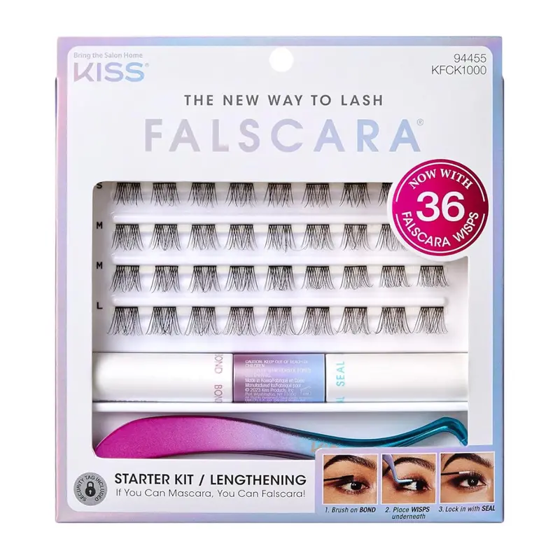 36-Count Falscara Complete Diy Eyelash Extensions Starter Kit 1