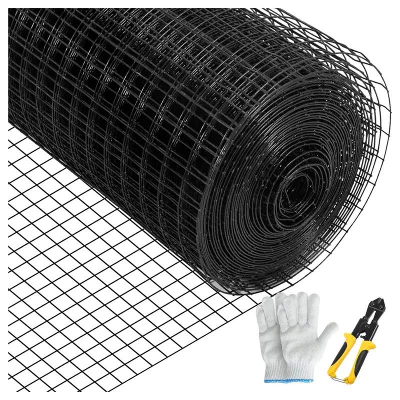 36" X 50' Vevor Galvanized Steel Vinyl Coated 16 Gauge Welded Wire 1