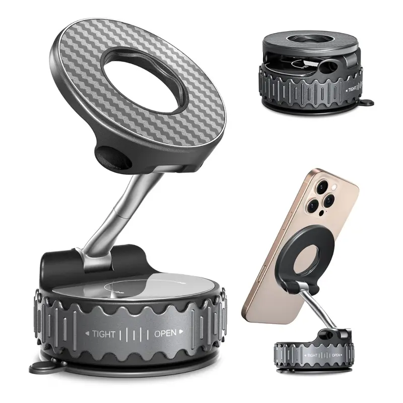 360 Deg. Adjustable Magsafe Car Phone Holder 1