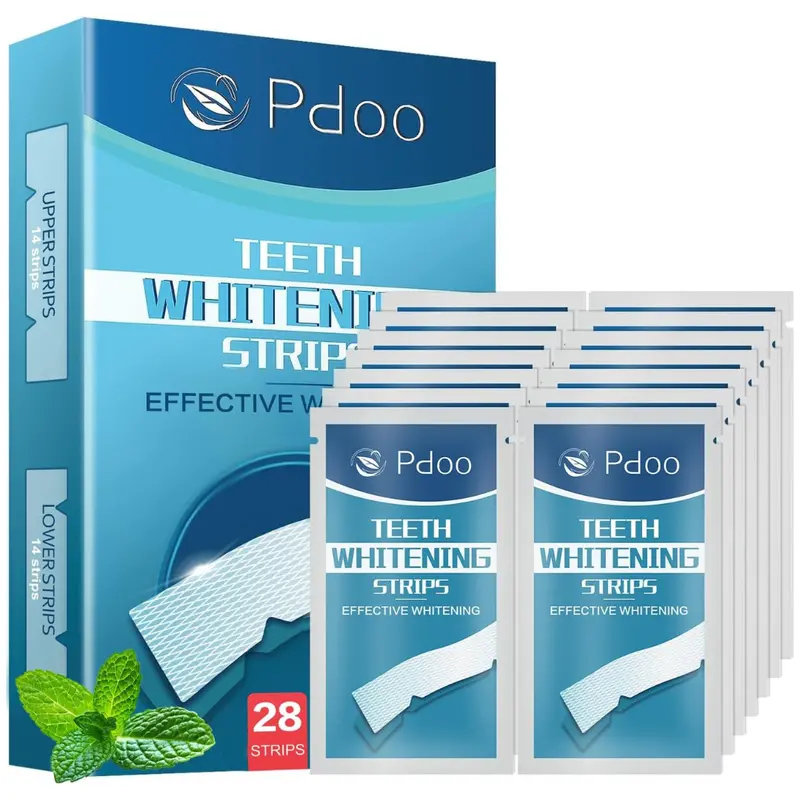 38-Pack Teeth Whitening Strips 1