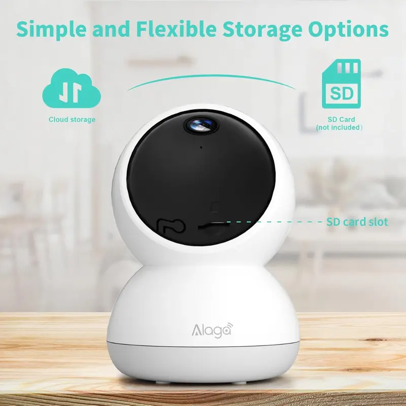 3K Hd Indoor Security Camera With 360-Degree Pan/Tilt & Night Vision 1