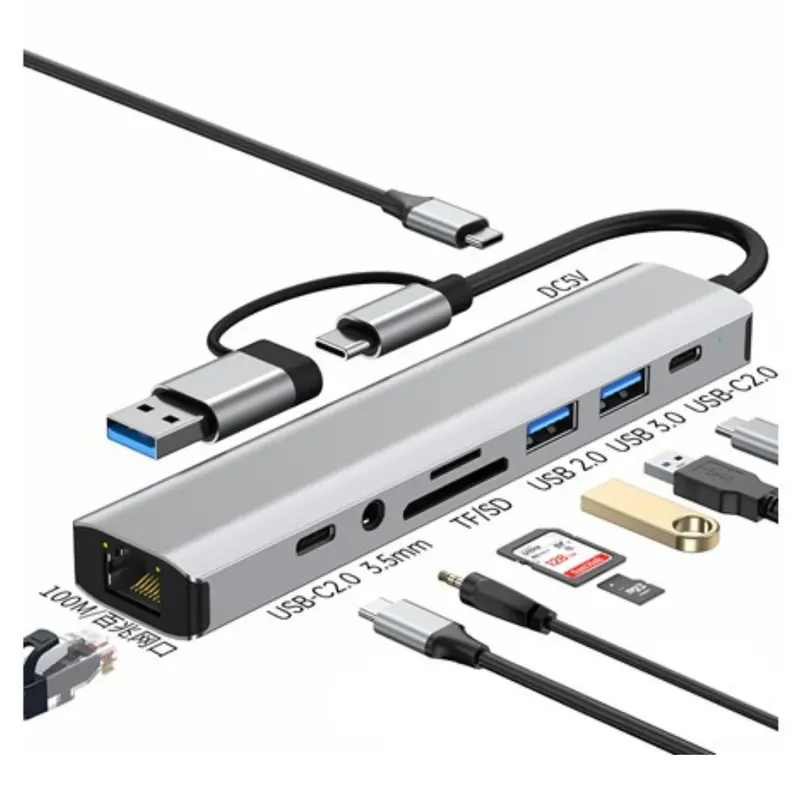 3Px 9-In-1 100W Pd Usb Hub 1