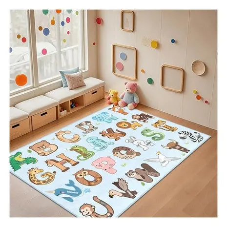 3X5 Abc Alphabet Kids Playroom Rug 1