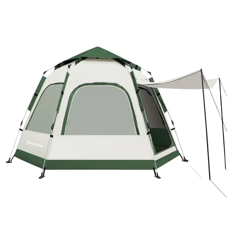 4-6 Person Waterproof Camping Tent With Carry Bag (2 Colors) 1