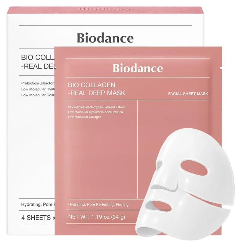 4-Count 1.19-Oz Biodance Bio-Collagen Real Deep Hydrating Face Mask 1