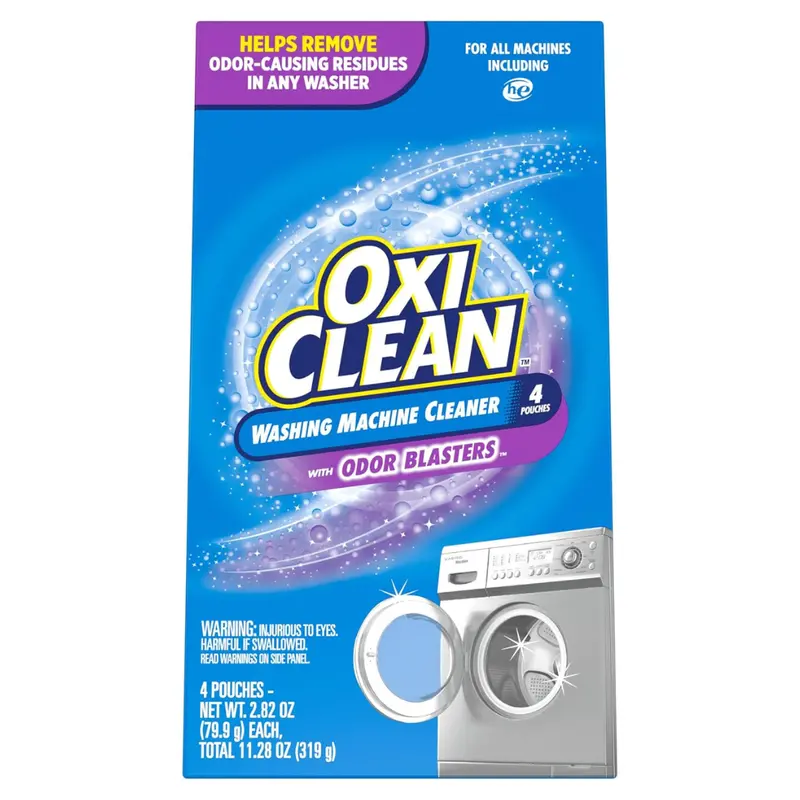 4-Count Oxiclean Washing Machine Cleaner With Odor Blasters 1