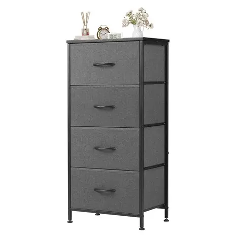4-Drawer Fabric Dresser 1