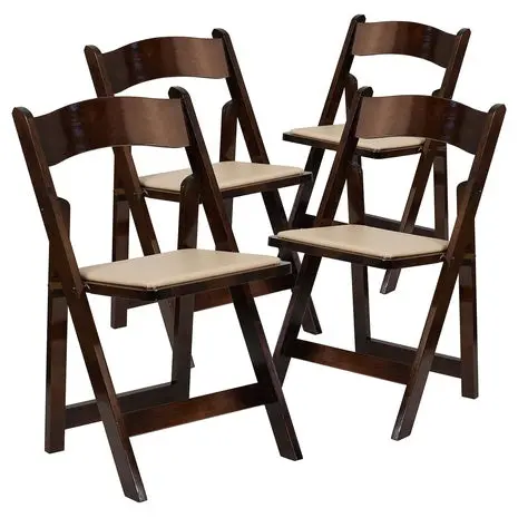 4 Flash Furniture Folding Chairs 1