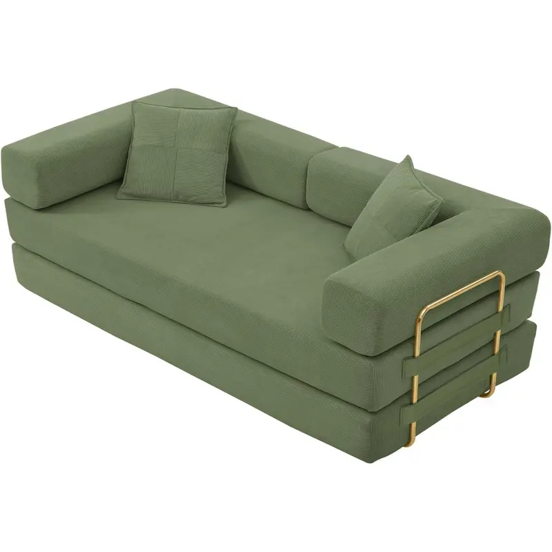 4-In-1 78" Oversized Folding Convertible Sofa Bed 1