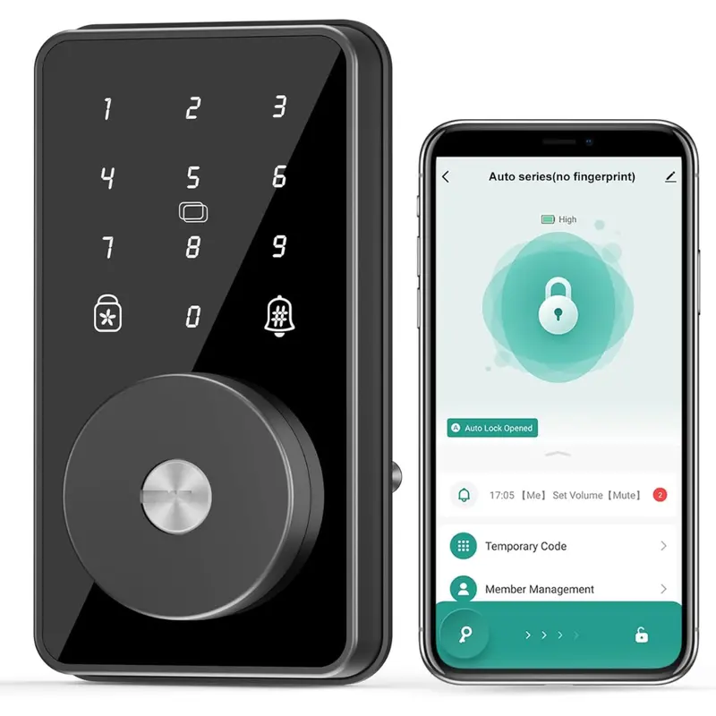 4-In-1 Digital Keyless Entry Bluetooth Smart Door Lock 1
