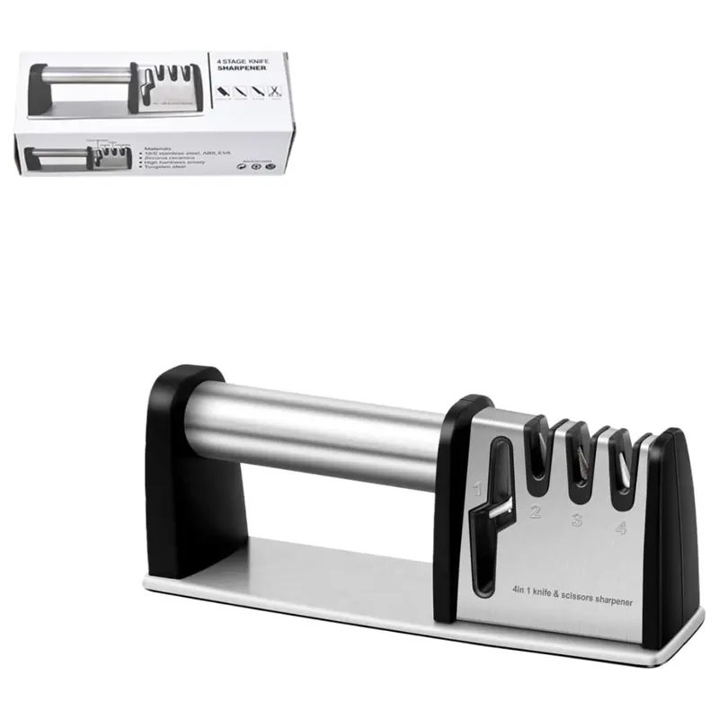 4-In-1 Manual Knife And Scissor Sharpener 1