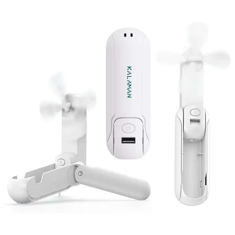 4 In 1 Multifunction Mini Fan, Flashlight And Cell Phone Stands 1