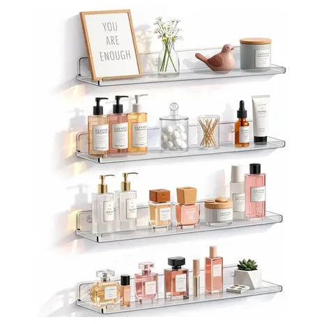4 Lifewit Floating Acrylic Shelves 1