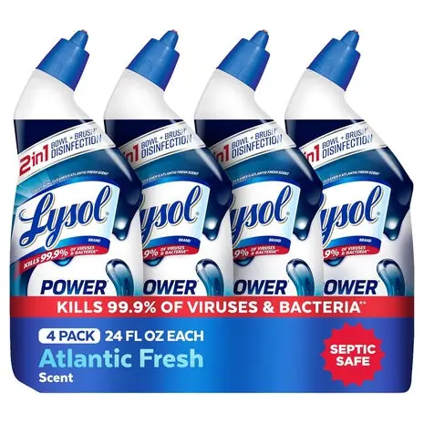4 Lysol Toilet Bowl Cleaners 1
