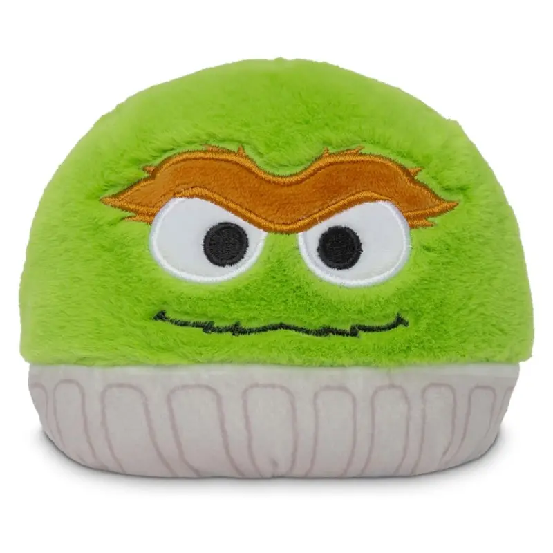 4" Oscar The Grouch & Grover Reversible Plush Toy 1